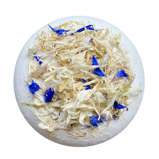 Therapeutic Bath Bomb - Organic Coconut & Bergamot Essential Oils Lydia Cosmétique