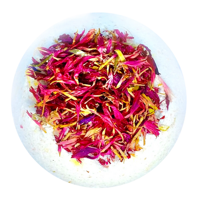 Therapeutic Bath Bomb - Ylang Ylang & Lemongrass Essential Oils Lydia Cosmétique