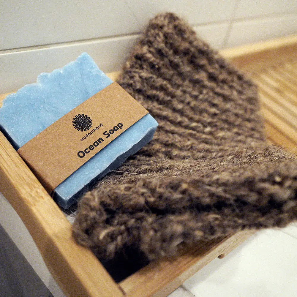 Bath & Body - Herringbone Blue MADEATHAND