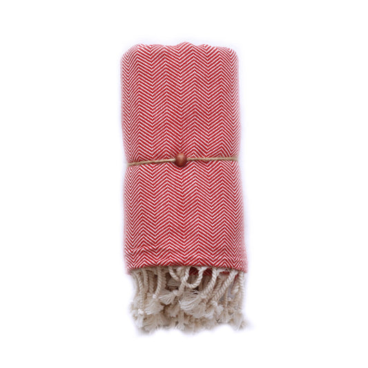Bath & Body - Herringbone Red MADEATHAND