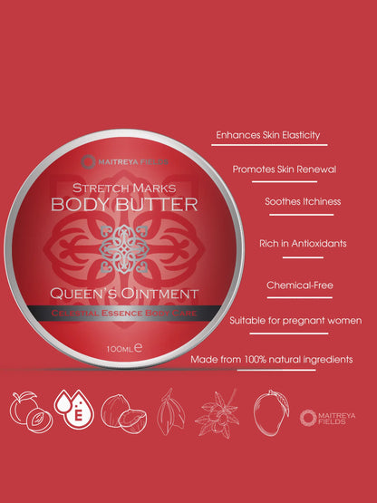 Whipped Raw Stretch Marks Body Butter-Queen’s Ointment Maitreyacosmetics