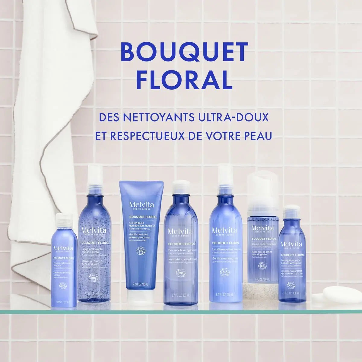Facial Make Up Remover Melvita BOUQUET FLORAL DETOX Melvita