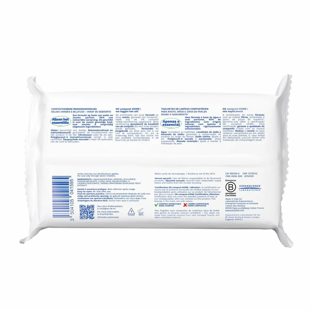 Facial Sun Cream Mustela Niño (60 Units)-0