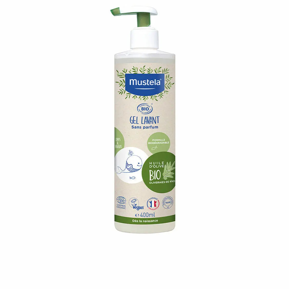 Gel and Shampoo Mustela BIO MUSTELA 400 ml-0