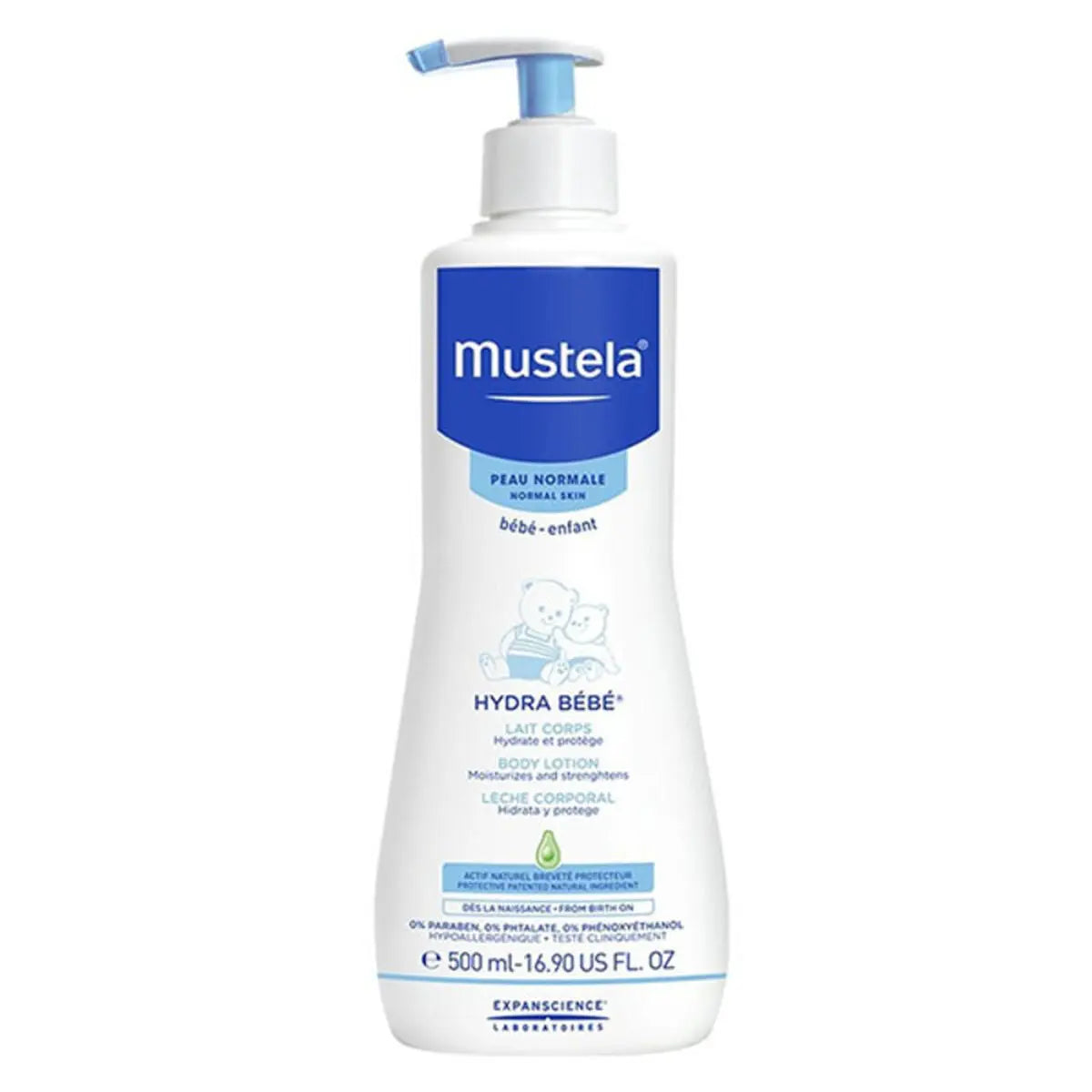 Body Lotion Mustela Hydra Bebé (500 ml)-0