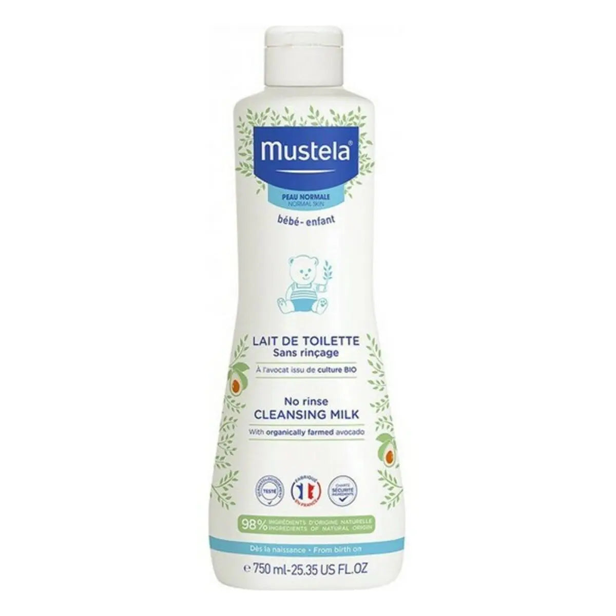 Moisturising Lotion Bébé Mustela (750 ml)-0