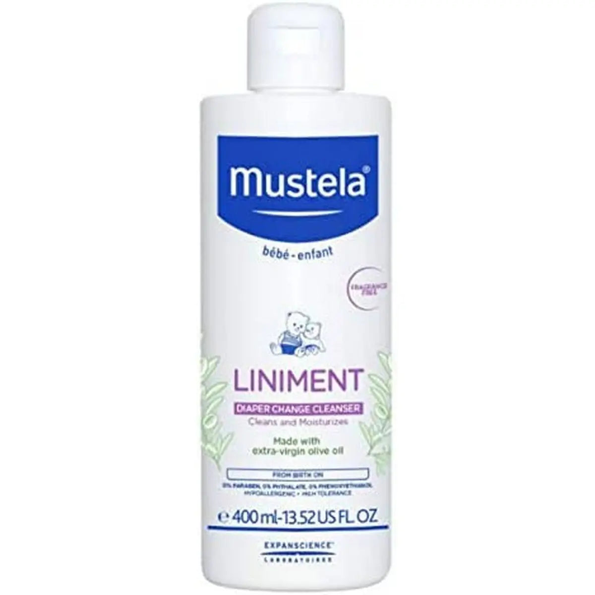 Protective Nappy Cream Mustela (400 ml)-0