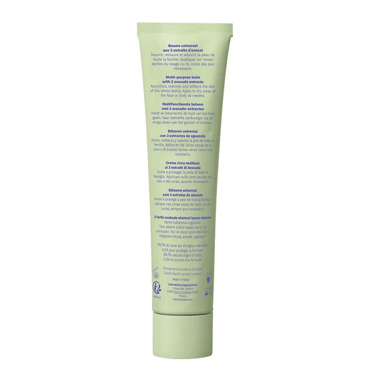 Repair Cream for Babies Mustela Bio 75 ml-1
