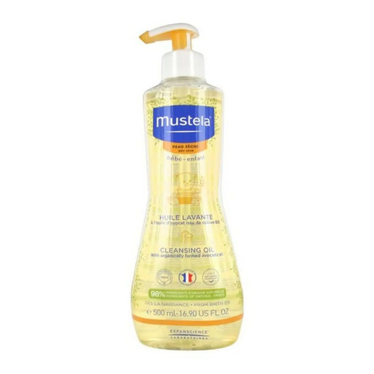 Bath Gel Bébé Mustela Niño (500 ml) 500 ml (Hypoallergenic) (Moisturizing)-0