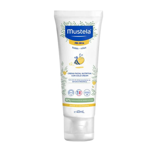Nourishing Facial Cream Mustela Cold Cream Boys Babies (40 ml)-0