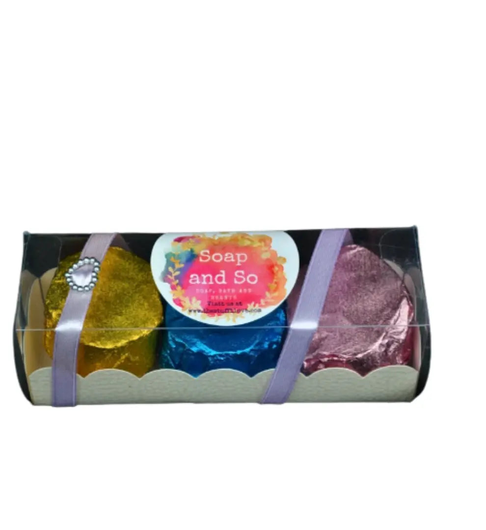 Aromatherapy Shower Steamers (3) in a Gift Box, Lavender, Citrus and Tea Tree and Peppermint My Store