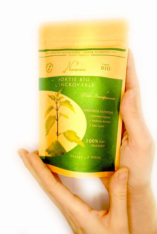 THE INCREDIBLE ORGANIC NETTLE - Food Supplement Naturare.fr