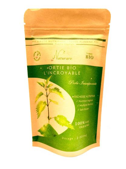 THE INCREDIBLE ORGANIC NETTLE - Food Supplement Naturare.fr
