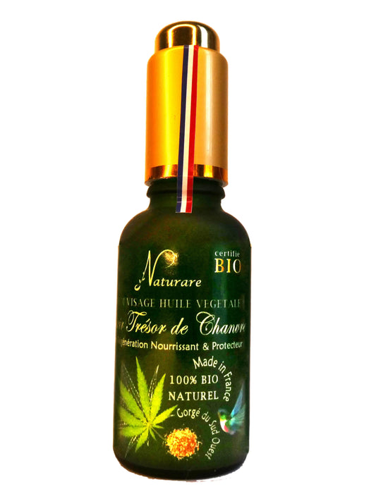 DROP - ORGANIC HEMP TREASURE ELIXIR - Vegetable Oil, Food Supplements Naturare.fr