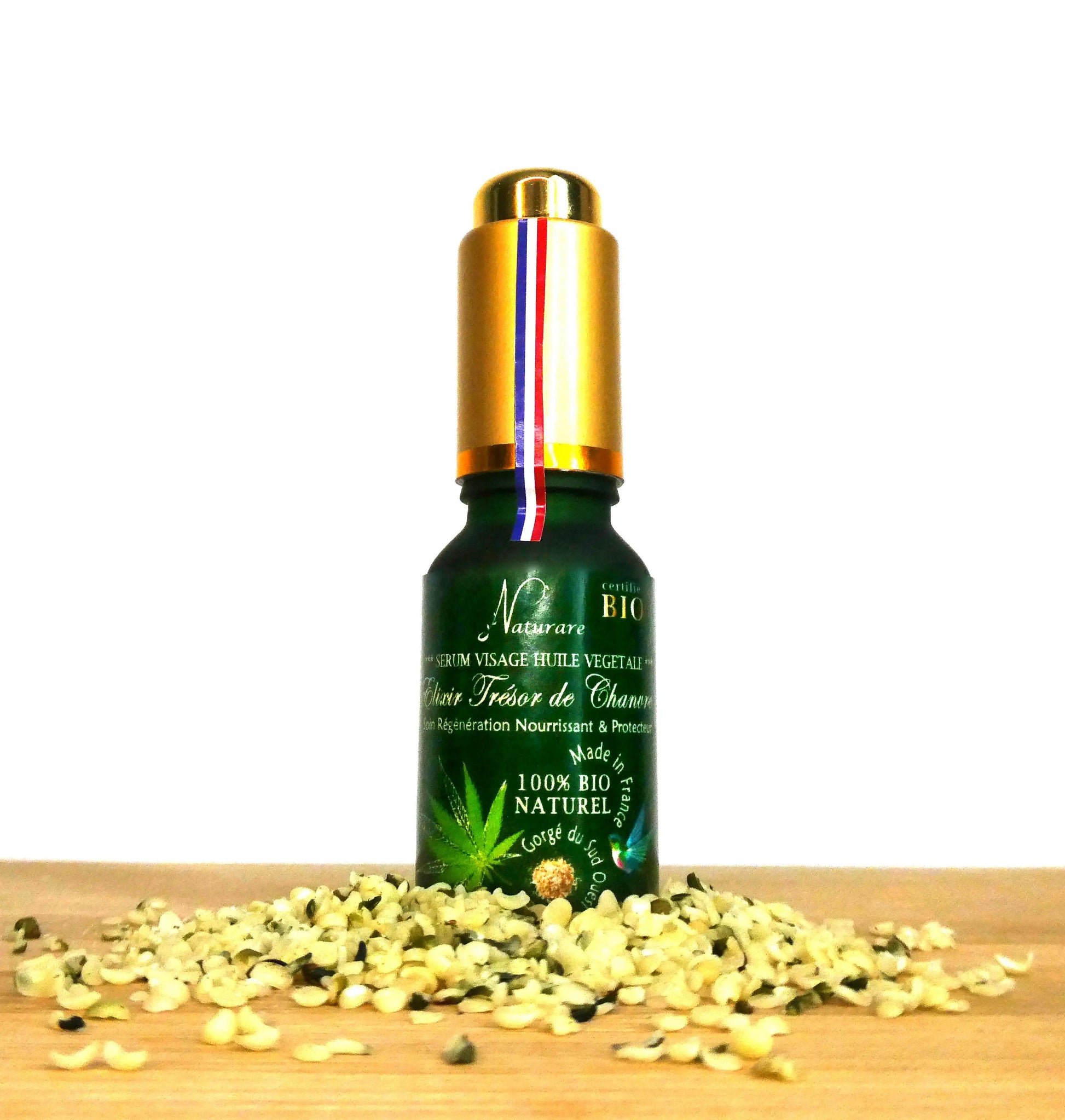 DROP - ORGANIC HEMP TREASURE ELIXIR - Vegetable Oil, Food Supplements Naturare.fr
