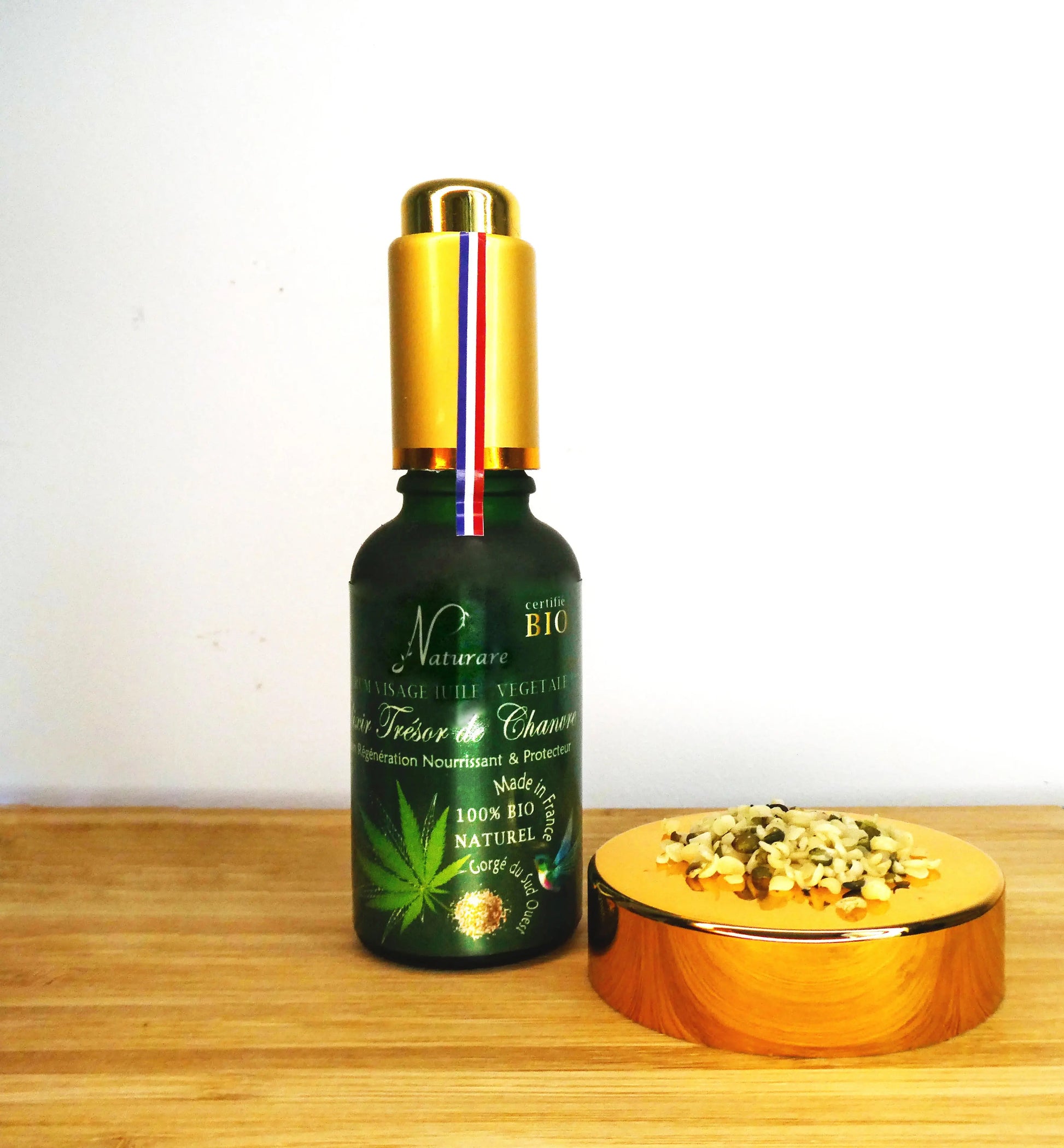 DROP - ORGANIC HEMP TREASURE ELIXIR - Vegetable Oil, Food Supplements Naturare.fr