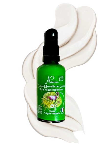 DROP - MERVEILLE DES LANDES BIO - Sensitive skin care Complete regeneration Naturare.fr