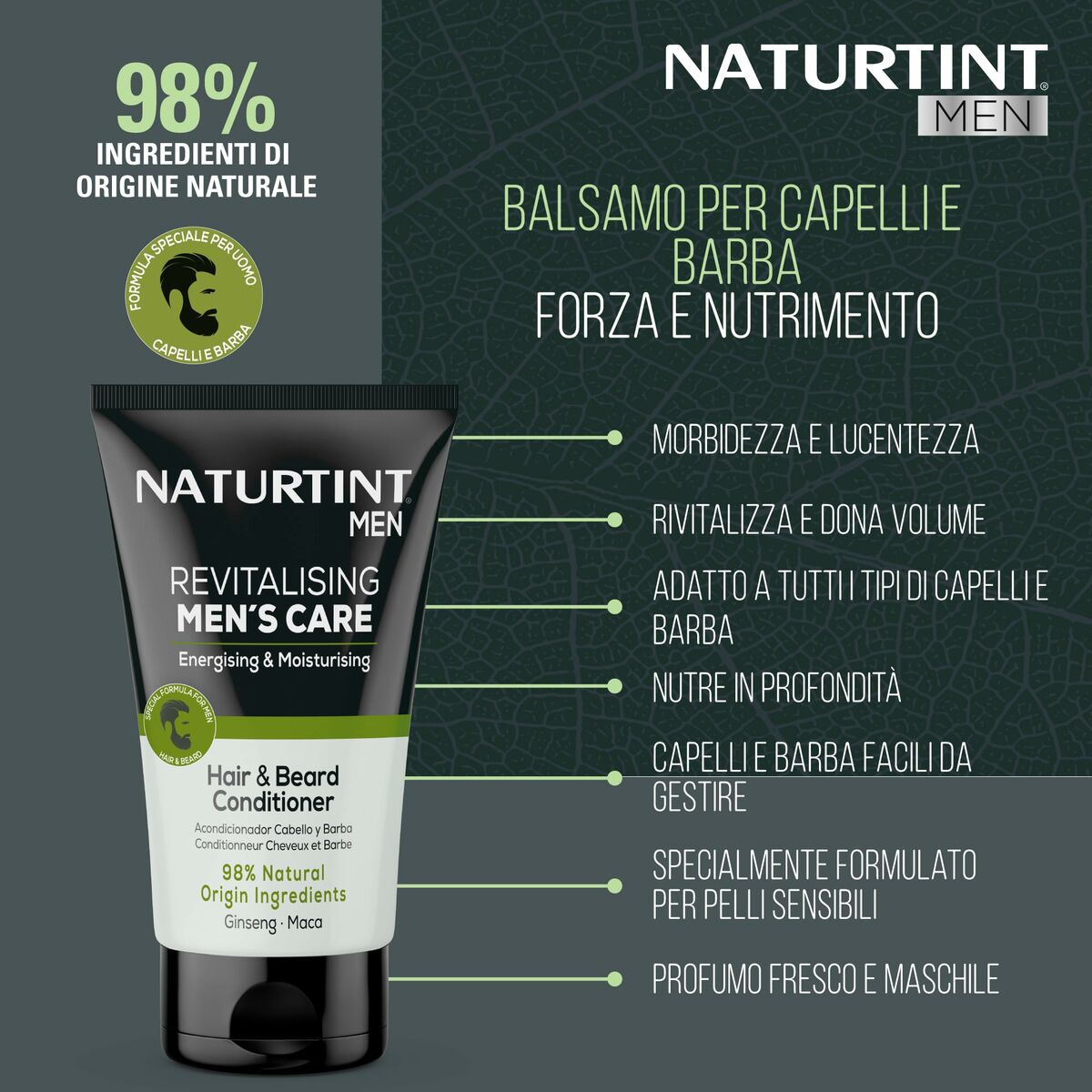 Aftershave Lotion Naturtint MEN-8