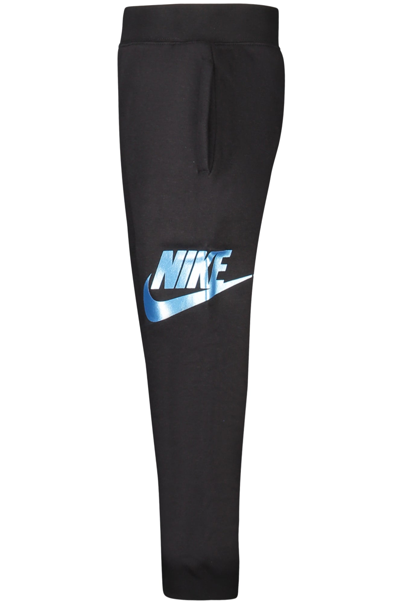 NIKE KIDS' BLACK LONG TRACK PANTS NIKE