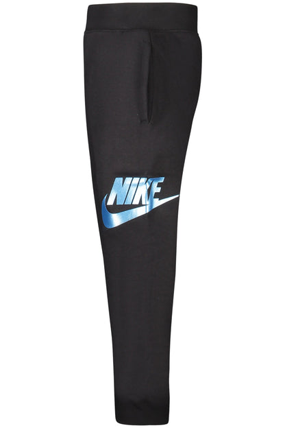 NIKE KIDS' BLACK LONG TRACK PANTS NIKE