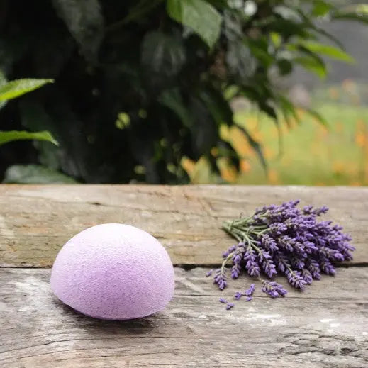 Lavender Konjac Sponge (for sensitive skin) Nudi Point