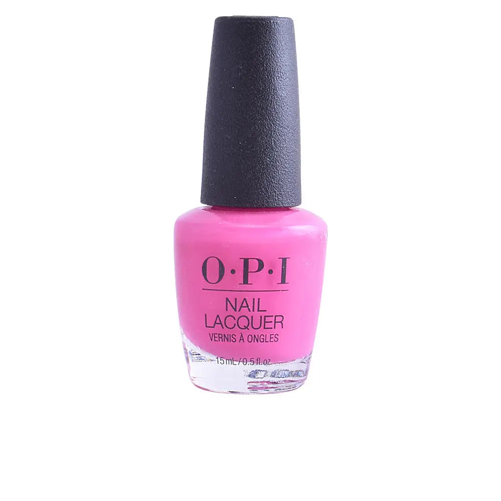 NAIL LACQUER Nail polish lasting up to 7 days #No turning back from pink street 15 ml Opi