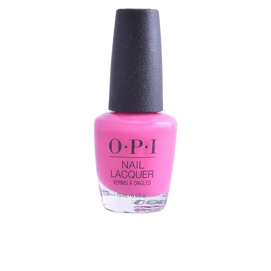 NAIL LACQUER Nail polish lasting up to 7 days #No turning back from pink street 15 ml Opi
