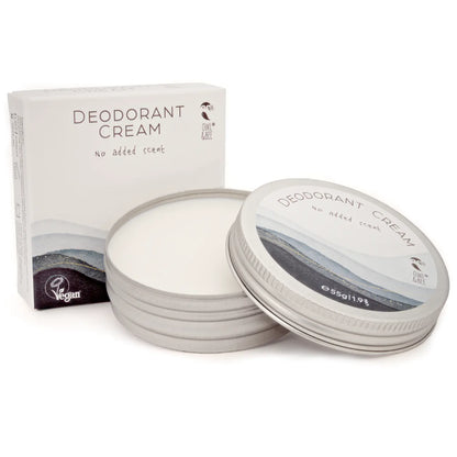 Deodorant cream in tin - No alcohol and aluminium - No added scent - Vegan Owl & Bee