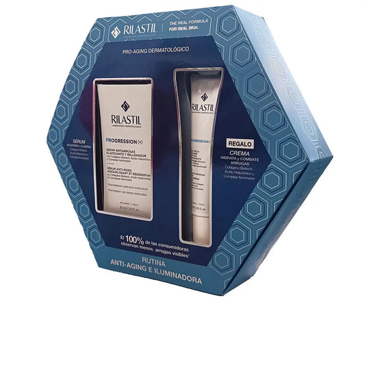 PROGRESSION (+) ANTI-WRINKLE AND ILLUMINATING ROUTINE CASE 2 pcs Rilastil