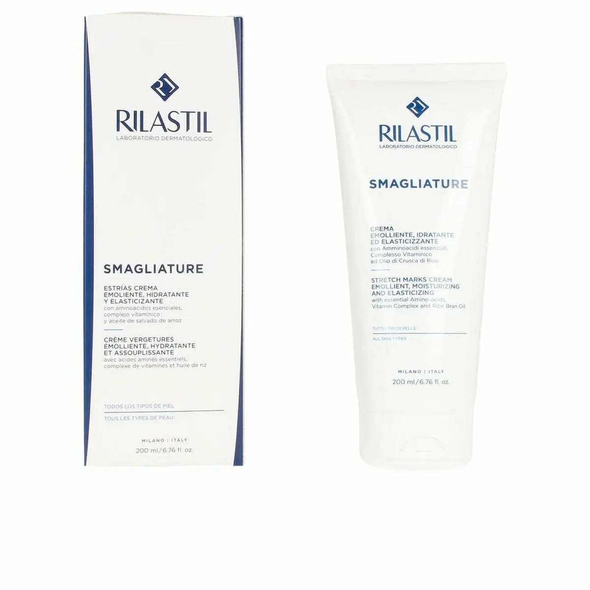 Anti-Stretch Mark Cream Rilastil Smagliature 200 ml Rilastil