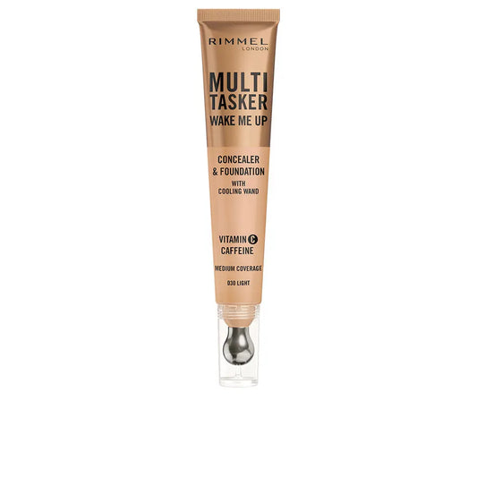 MULTITASKER WAKE ME UP concealer and foundation #Light 20 ml Rimmel London