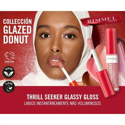 Lip-gloss Rimmel London THRILL SEEKER Nº 750-Frosted Berry 6 ml Rimmel London