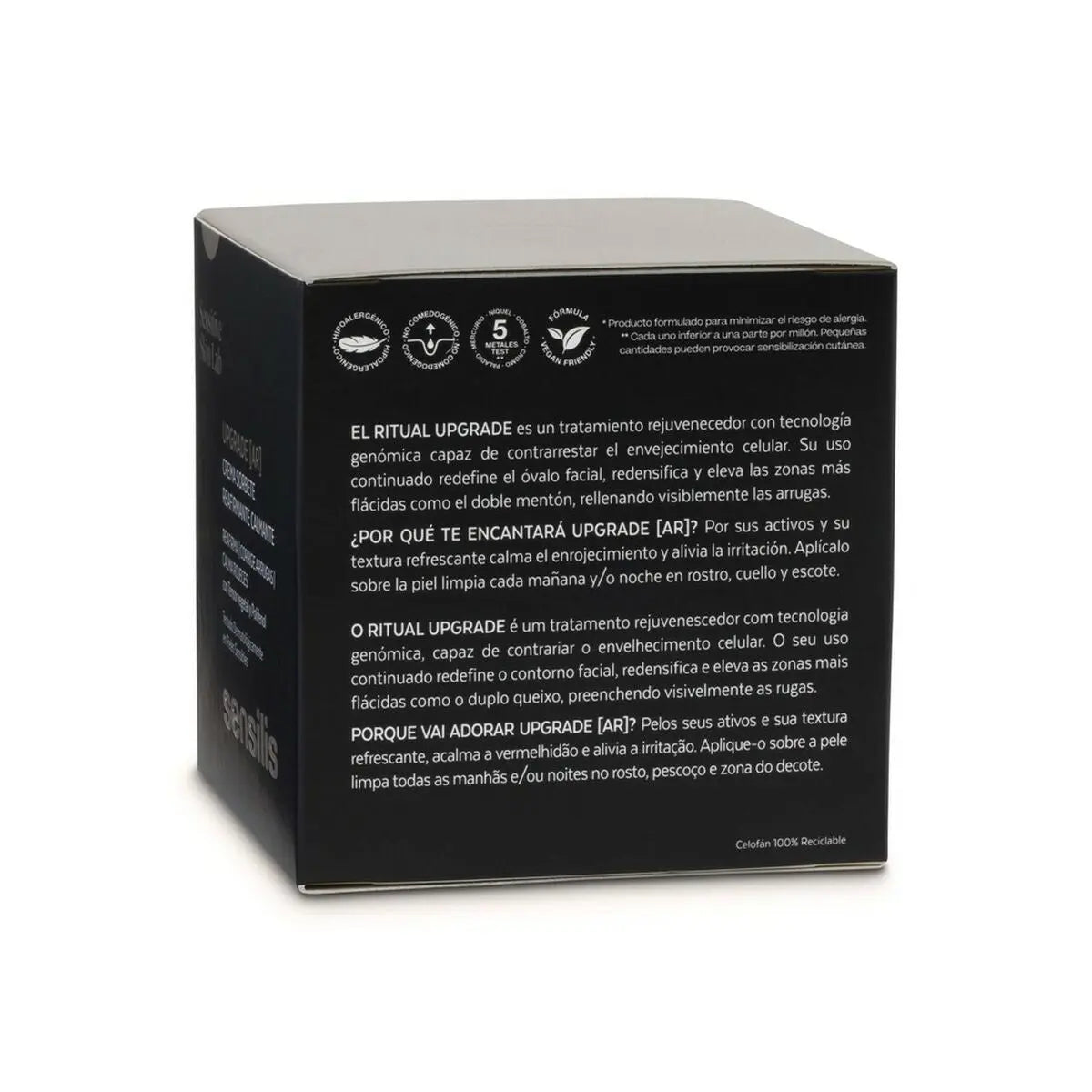 Soothing Cream Sensilis Upgrade AR Firming (50 ml) Sensilis