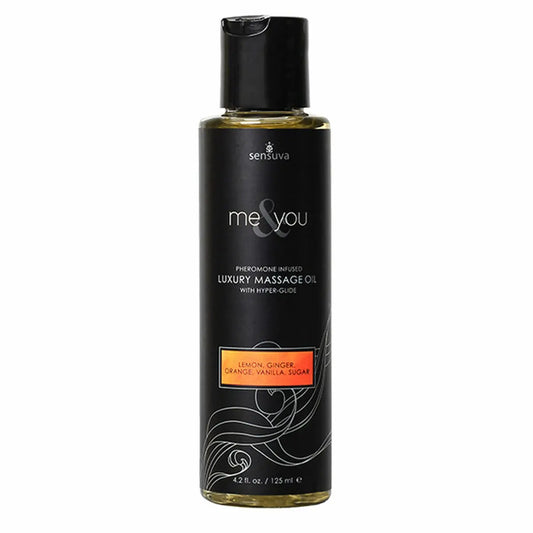 Erotic Massage Oil  Me & You  Sensuva 125 ml Citric Sensuva
