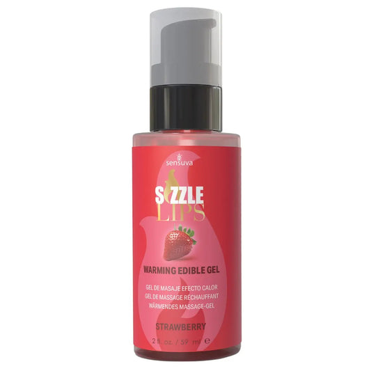 Massage Gel Sensuva Strawberry 59 ml Sensuva