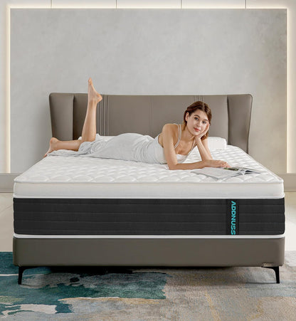 Hybrid Memory Foam Queen Mattress for Ultimate Sleep Comfort-1