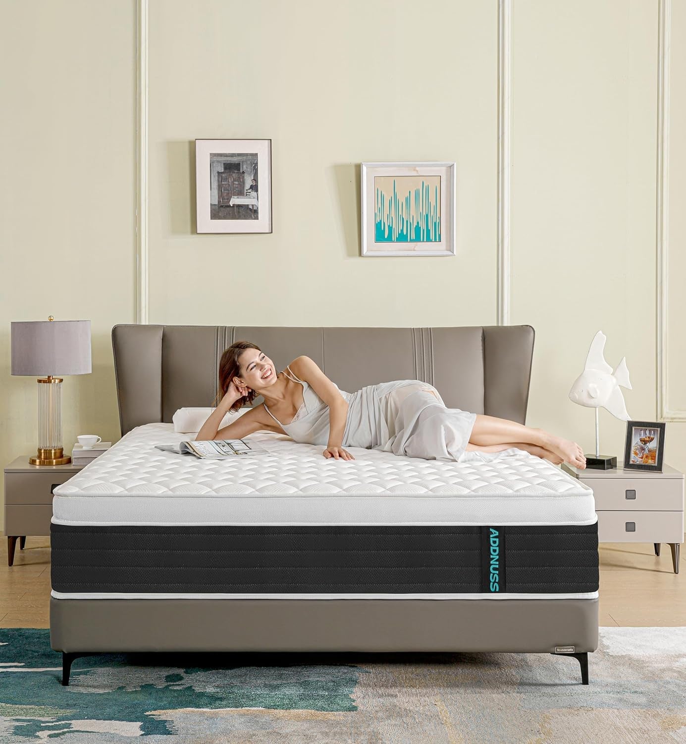 Hybrid Memory Foam Queen Mattress for Ultimate Sleep Comfort-4