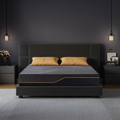 14 Inch Copper Infused Memory Foam Mattress for Comfort-1
