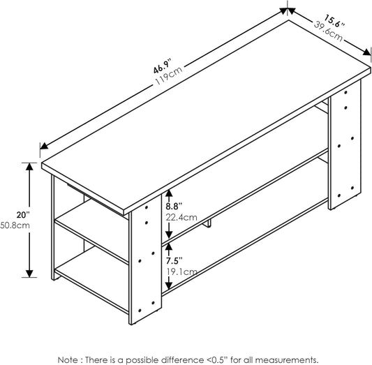 Jaya TV Stand, Espresso, 50-1