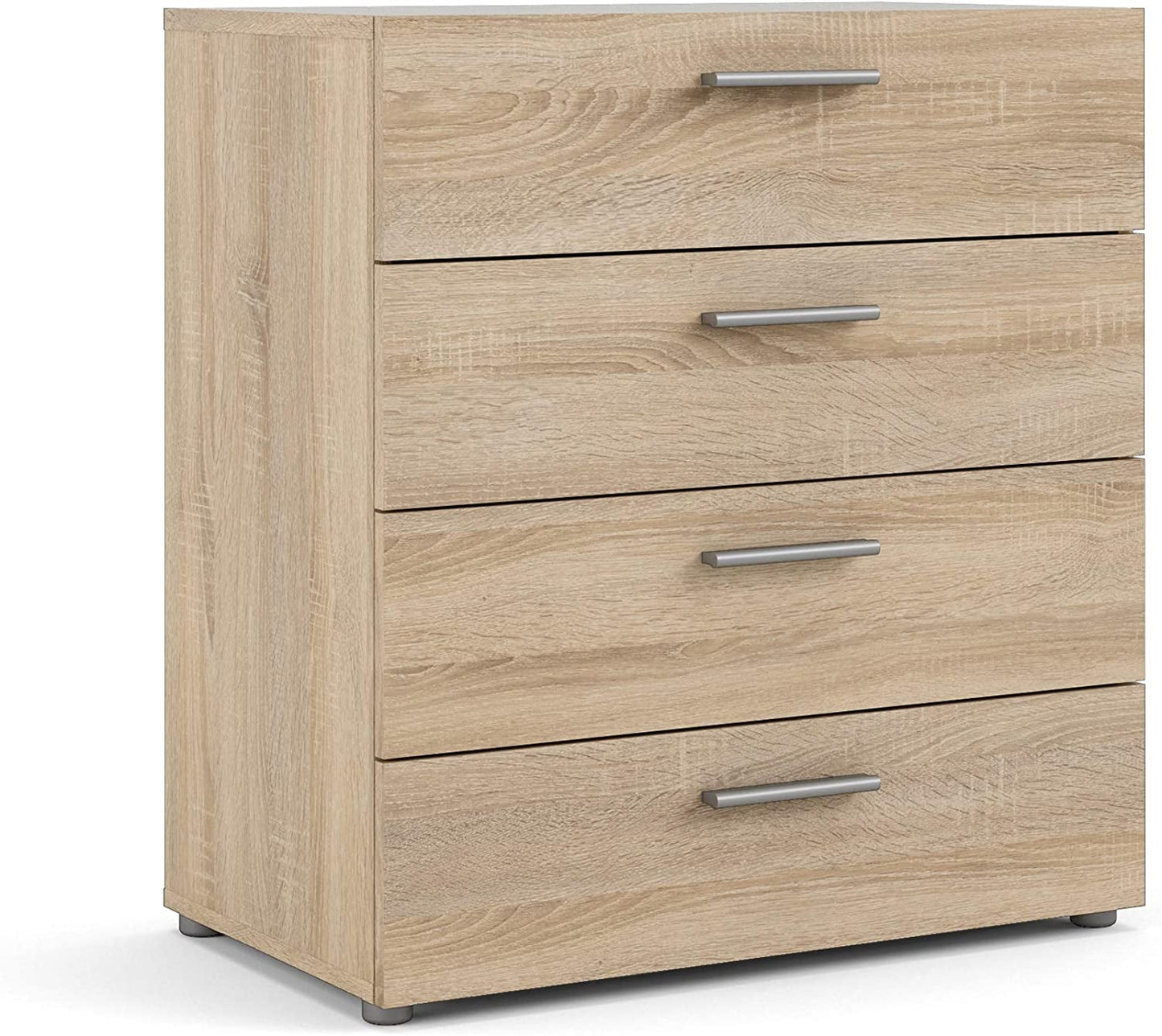Oak Structure 4-Drawer Pepe Chest-0