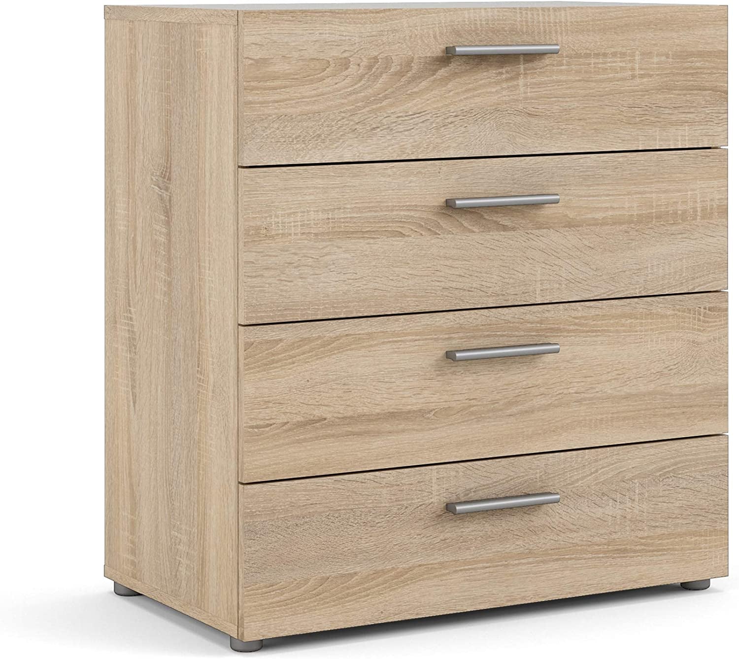 Oak Structure 4-Drawer Pepe Chest-0