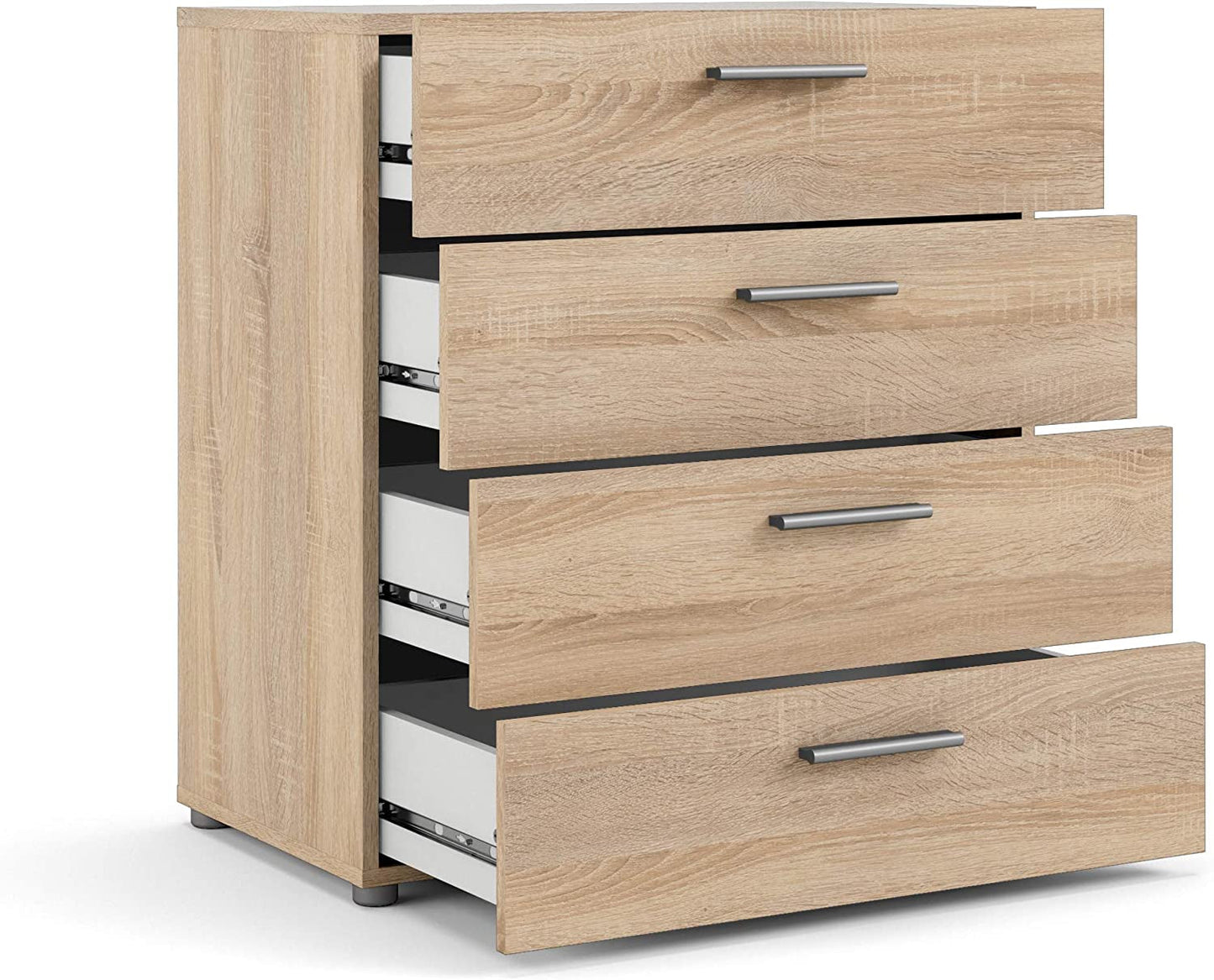 Oak Structure 4-Drawer Pepe Chest-2