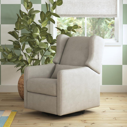 Carter'S by  Arlo Recliner and Swivel Glider in Performance Grey Linen, Water Repellent & Stain Resistant, Greenguard Gold & Certipur-Us Certified-1