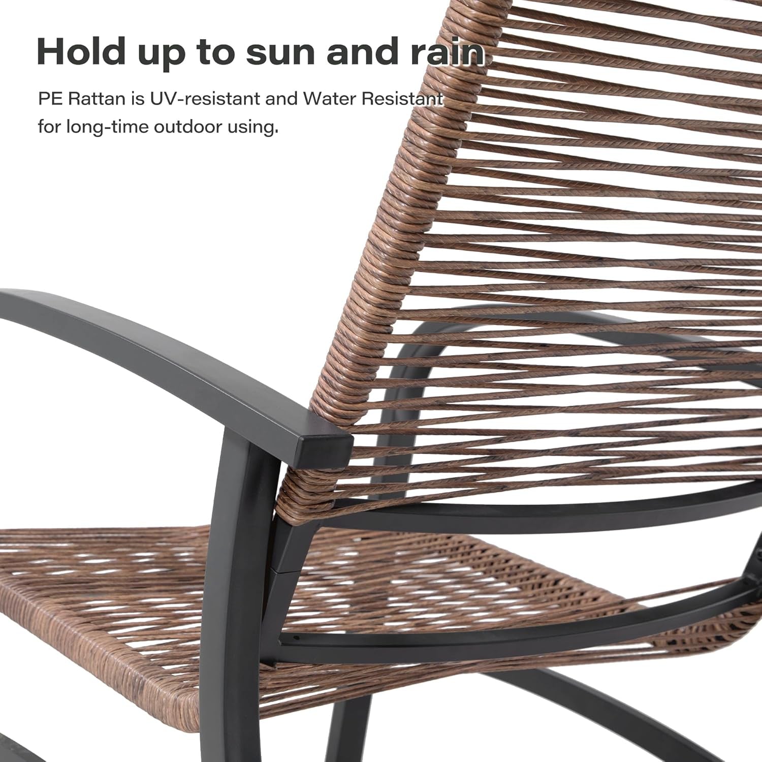 Comfortable 5 Piece Patio Conversation Set for Outdoors-4