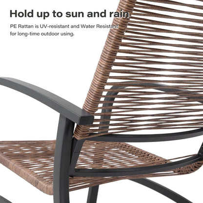 Comfortable 5 Piece Patio Conversation Set for Outdoors-4