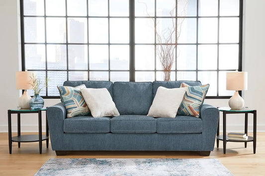 Cashton Casual Sofa for Living Room, Blue-1