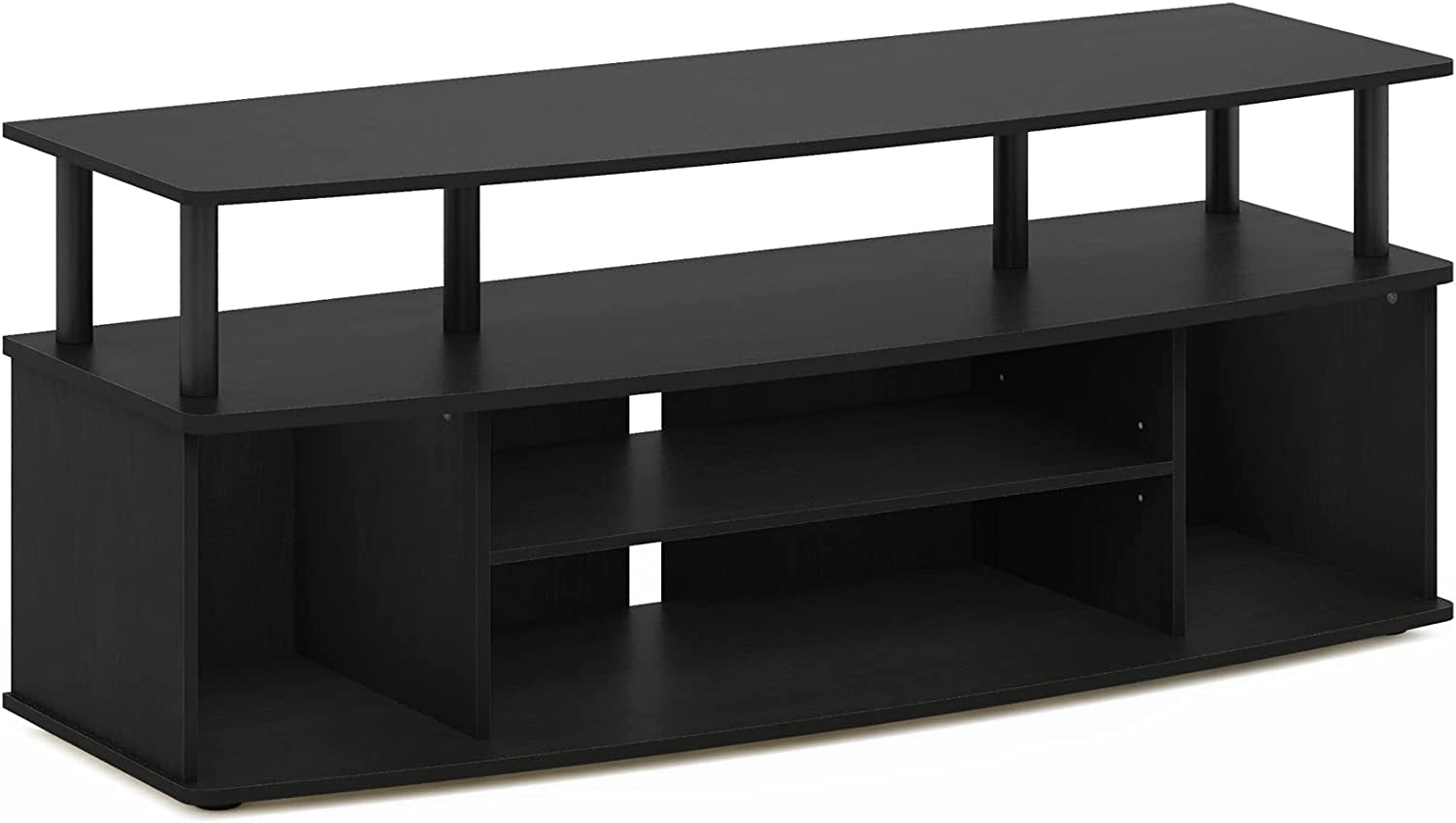 Jaya Large Entertainment Center Hold up to 55-In TV, Inches, Blackwood-0