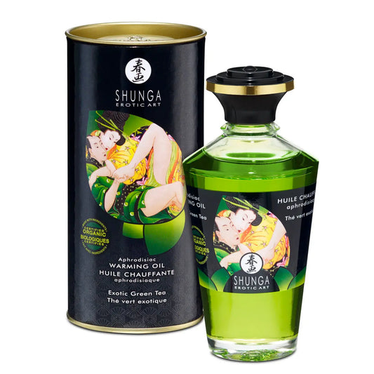 Erotic Massage Oil Shunga 100 ml Green Tea Shunga