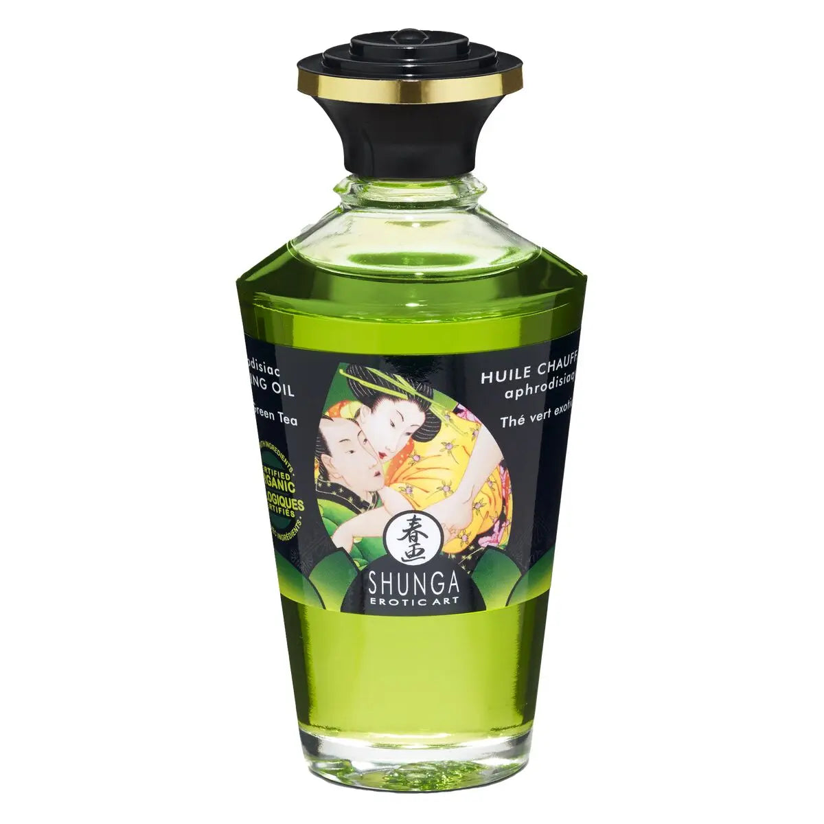 Erotic Massage Oil Shunga 100 ml Green Tea Shunga