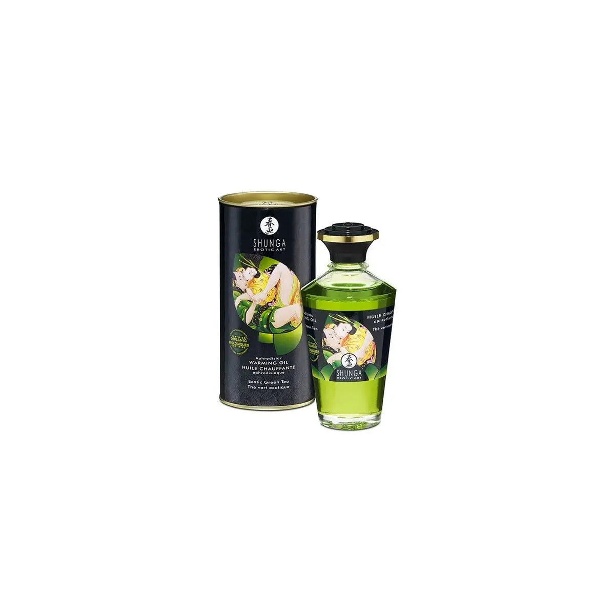 Erotic Massage Oil Shunga 100 ml Green Tea Shunga